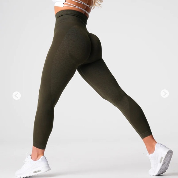 NVGTN olive contour 2.0 seamless leggings - Picture 3 of 5